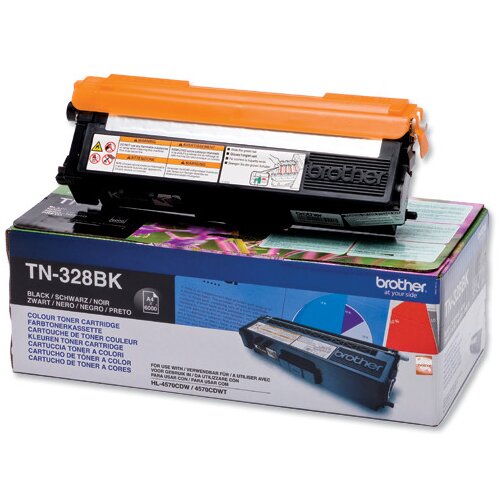 Toner BROTHER TN328BK Czarny