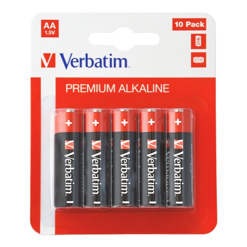 Baterie AA LR6 VERBATIM (10 szt.)