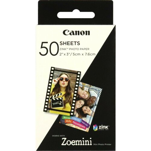 Papier fotograficzny CANON Zink ZP-2030 5.0 x 7.6 cm 50 arkuszy