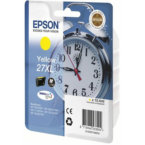 Tusz EPSON T2714 27XL Żółty 10.4 ml C13T27144012