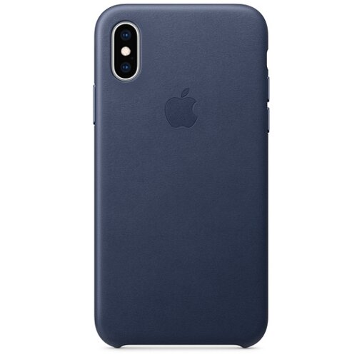 Etui APPLE do Apple iPhone Xs Granatowy