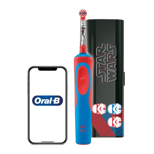 Szczoteczka rotacyjna ORAL-B Kids D12 Star Wars + Etui