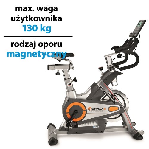 Rower spinningowy BH FITNESS Spada II Racing