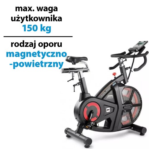 Rower spinningowy BH FITNESS H9122I I.Airmag
