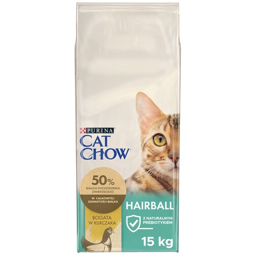 Karma dla kota CAT CHOW Hairball Control Kurczak 15 kg