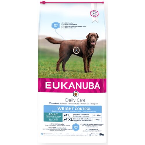 Karma dla psa EUKANUBA Daily Care Weight Control Kurczak 15 kg