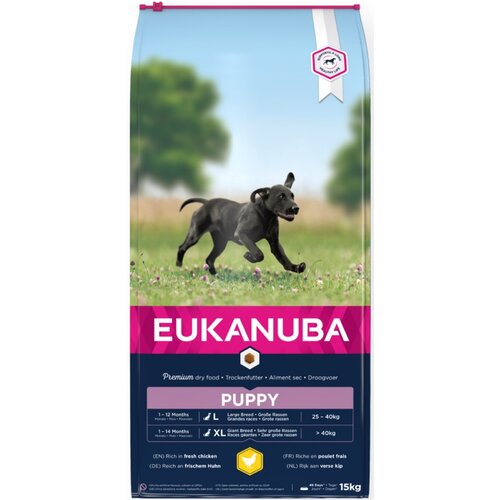 Karma dla psa EUKANUBA Puppy Large Breeds Kurczak 15 kg