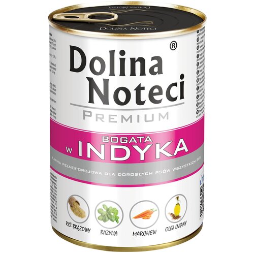Karma dla psa DOLINA NOTECI Premium bogata w indyka 400 g