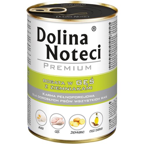 Karma dla psa DOLINA NOTECI Premium Gęś z ziemniakami 400 g