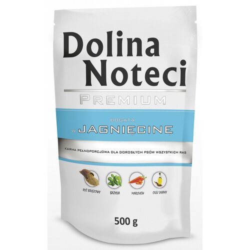 Karma dla psa DOLINA NOTECI Premium Jagnięcina 500 g