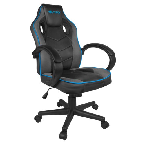 Fotel FURY Avenger S Czarno-szary
