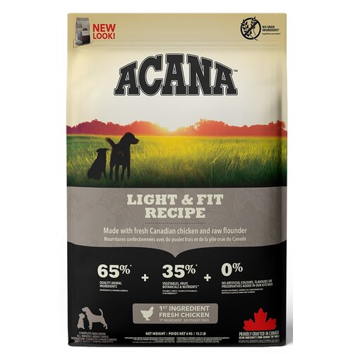 Karma dla psa ACANA Heritage Adult Light & Fit Dog Kurczak 6 kg