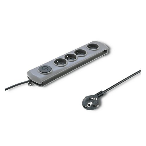 Listwa QOLTEC Quick Switch 50164 (2.5 m) Szary