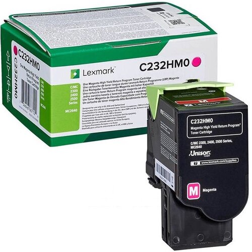 Toner LEXMARK C232HM0 Purpurowy