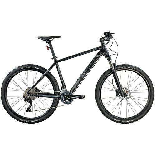 Rower górski MTB INDIANA X-Pulser 6.7 M21 27.5 cala męski Czarno-grafitowy