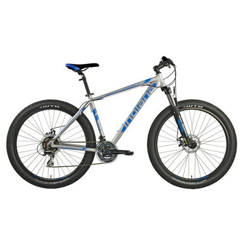 Rower górski MTB INDIANA X-Enduro 4.7 M21 27.5 cala męski Szaro-niebieski