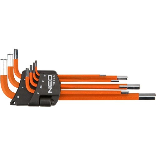 Zestaw kluczy sześciokątnych NEO TOOLS 09-517 1.5 - 6 mm (7 elementów)