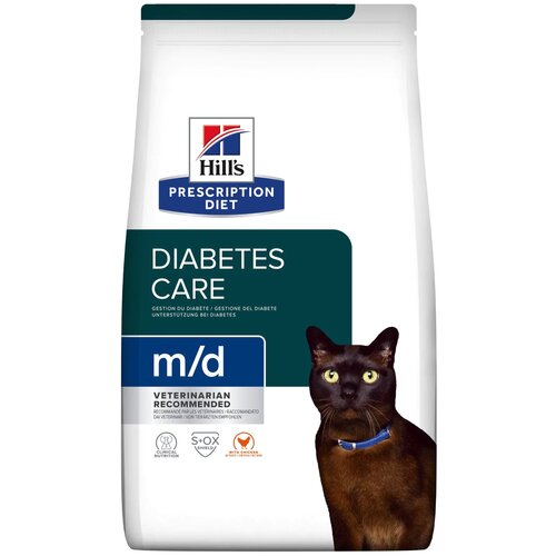 Karma dla kota HILL'S Prescription Diet M/D Diabetes Care Kurczak 1.5 kg