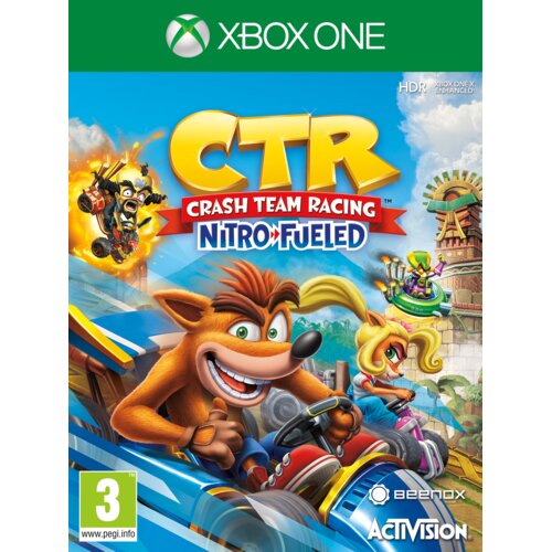 Crash Team Racing Nitro-Fueled Gra XBOX ONE (Kompatybilna z Xbox Series X)