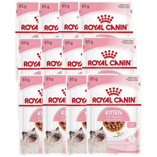 Karma dla kota ROYAL CANIN Kitten Instinctive w galaretce 12 x 85 g