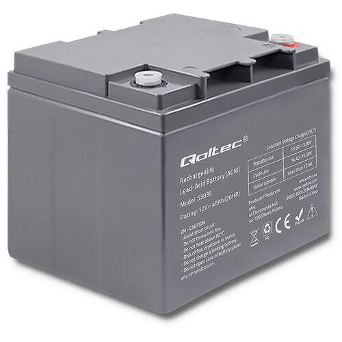 Akumulator QOLTEC 53035 45Ah 12V