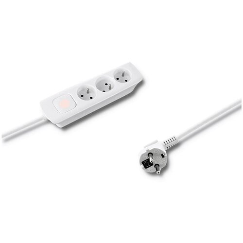 Listwa QOLTEC Quick Switch 50262 (1.4 m) Biały