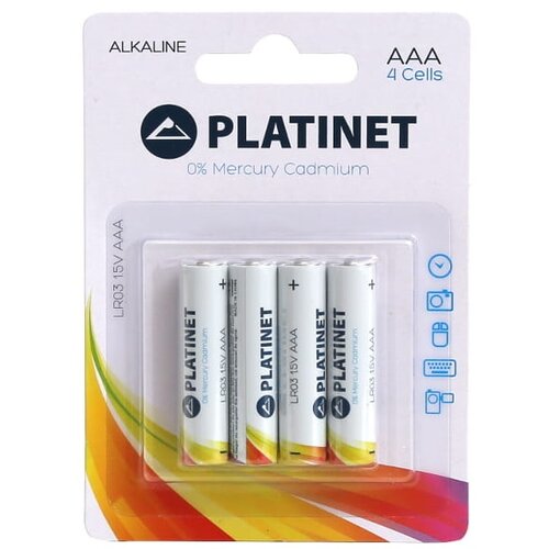 Baterie AAA/LR3 PLATINET (4 szt.)