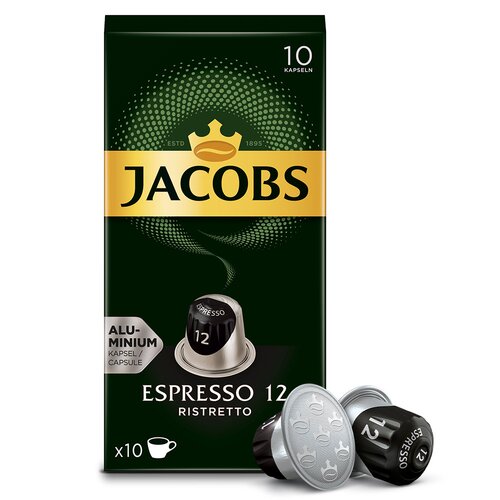 Kapsułki JACOBS Espresso Ristretto 12 do ekspresu Nespresso
