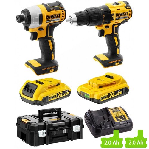 Zestaw elektronarzędzi DEWALT DCK2060D2T