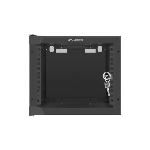 Szafa RACK LANBERG 10" 4U WF10-2304-10B 280 x 310 mm, Wisząca Czarny