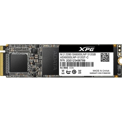 Dysk ADATA XPG SX6000 Lite 512GB SSD