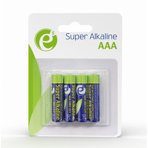 Baterie AAA LR03 GEMBIRD Super Alkaline (4 szt.)