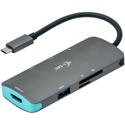 Stacja dokująca I-TEC C31NANODOCKPD USB Typu C, Aktywna / Pasywna