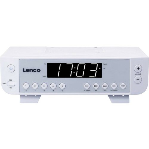 Radio LENCO KCR-11 Biały