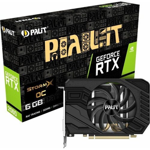 本物の StormX 2060 RTX GeForce PALIT OC graficzna Karta 6GB グラフィックボード・グラボ・ビデオカード