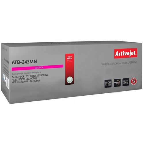 Toner ACTIVEJET ATB-243MN Purpurowy