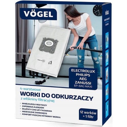 Worek do odkurzacza VÖGEL EP-Bag Maxi (12 sztuk)