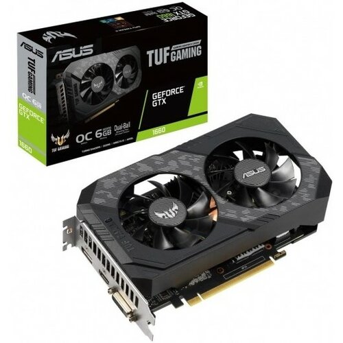 Karta graficzna ASUS GeForce GTX 1660 TUF O6G 6GB