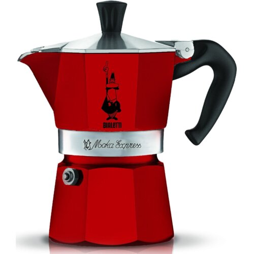 Kawiarka BIALETTI Moka Express 1 TZ Czerwony