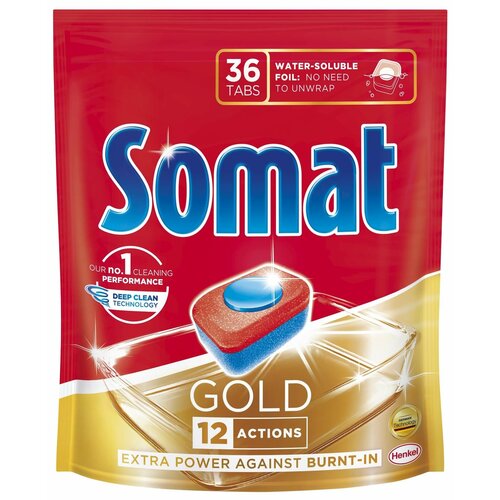 Tabletki do zmywarek SOMAT Gold 36 szt.