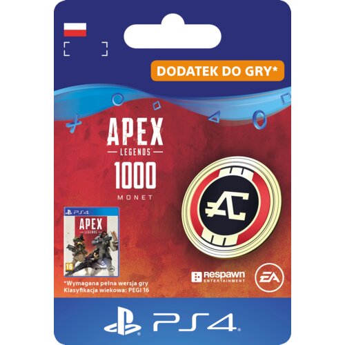 Kod aktywacyjny APEX Legends 1000 Monet
