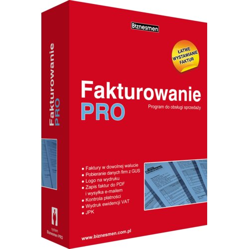 Program DGCS BIZNESMEN Fakturowanie PRO