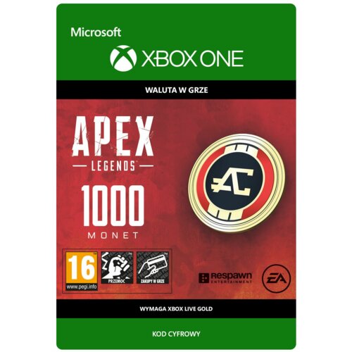 Kod aktywacyjny APEX Legends 1000 Monet