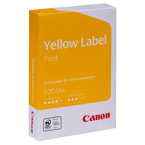 Papier do drukarki CANON Yellow Label A4 500 arkuszy