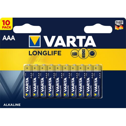 Baterie AAA LR3 VARTA Longlife (10 szt.)