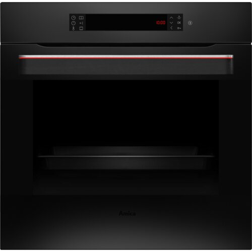 Piekarnik AMICA ED77589BA+ Q-TYPE Pyro Elektryczny Czarny matowy A+