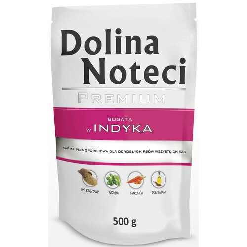 Karma dla psa DOLINA NOTECI Premium Indyk 500 g