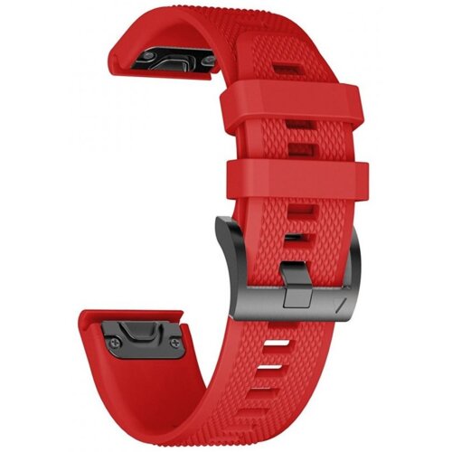 Pasek TECH-PROTECT Smooth do Garmin Fenix 3/5X/3HR/5X Plus/6X/6X Pro/7X (26mm) Czerwony