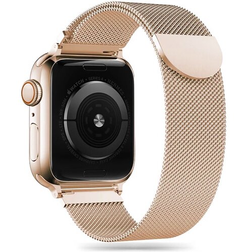 Pasek TECH-PROTECT MilaneseBand do Apple Watch 4/5/6/7/8/9/SE (38/40/41mm) Złoty