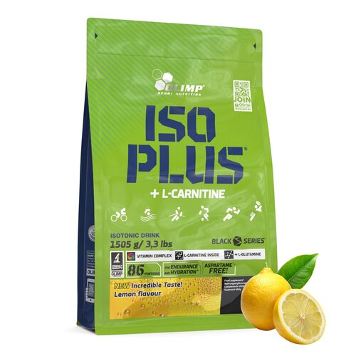 Izotonik OLIMP Iso Plus Powder Cytrynowy (1505 g)